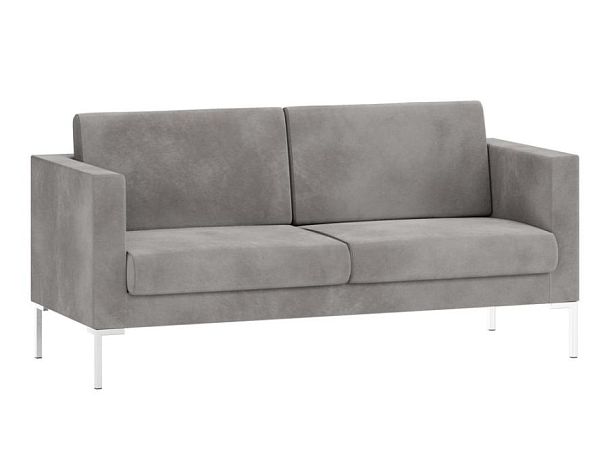 Hans Диван трёхместный HNS-03 Teddy 024/Металл Хром 1820*770*820 - Вид 1