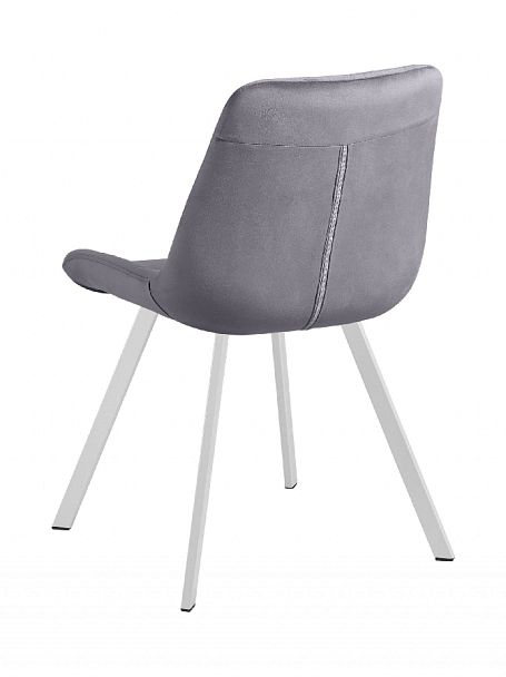 Комплект стульев Эйден М, темно-серый H15/белый, 4 шт. - Вид 5