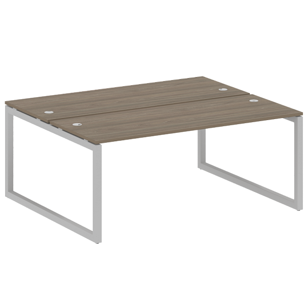 Metal System Quattro Р. ст. на О-образном м/к 50БО.РАС-СП-2.5 Вяз/Серый металл 1800*1475*750 - Вид 1