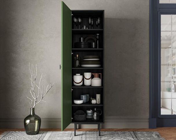 Шкаф c одной дверкой Emerson арт EM101/green/L - Вид 2