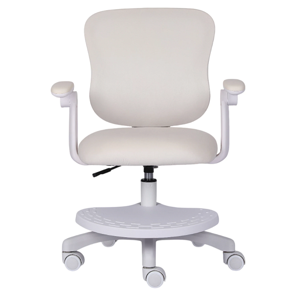 Кресло детское с подставкой для ног BRABIX "Sky MG-206", велюр, бежевое, 533156 - Вид 3