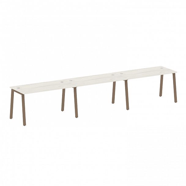 Рабочая станция "Metal System" БА.СМ-3.3 дуб наварра/мокко - Вид 1