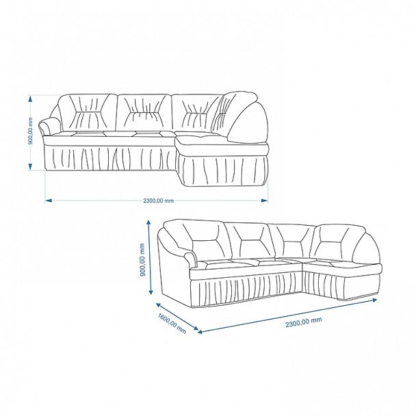 Угловой диван "Эльсинор 8" - Вид 10