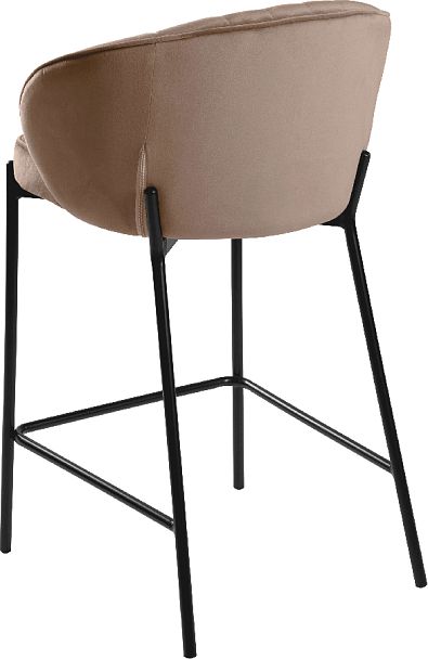 Комплект полубарных стульев Миэль латте/черный, 4 шт. - Вид 5