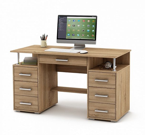 Стол письменный Амбер-8Я - Вид 1