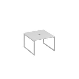 Стол 120 на металлокаркасе QUATTRO переговорный A4 А4 Б4 131 БП серый / металлокаркас серый - Фото предпросмотра