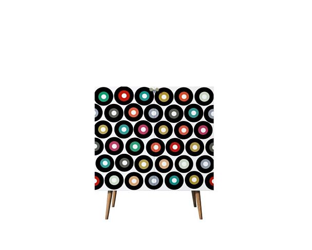 Комод Berber две дверки малый 37 принт арт BB38/Print_37 - Вид 1