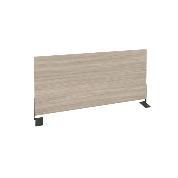 Onix Экран боковой (ЛДСП) O.EKR-80 Дуб аттик/Антрацит металл 800*370*18 - Вид 1