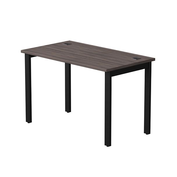 Стол прямой Everprof EVO на металлокаркасе 1180х670х755 мм Дуб Пасадена/Черный - Вид 1