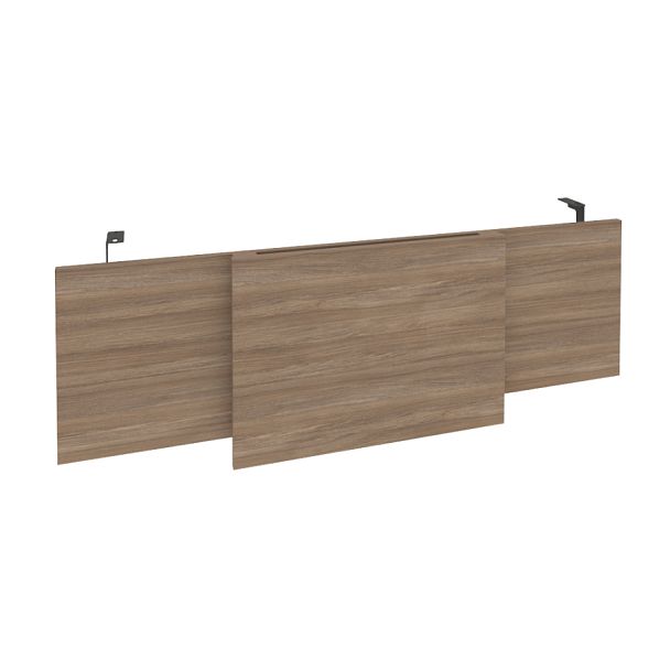 Onix Direct Царга стола руководителя O.M-CSR-4 Дуб аризона/Антрацит металл 1340*450*54 - Вид 1