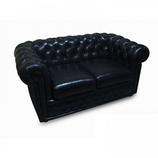 Диван "Честер" 2 в коже - Вид 2