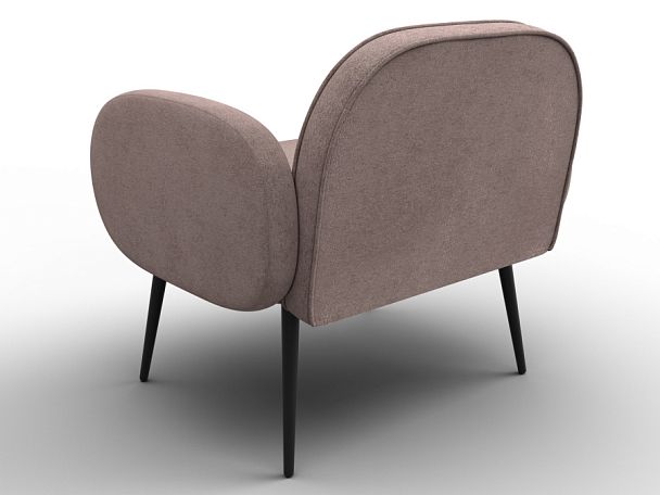 Кресло Лига-086 Велюр бежевый - Вид 5