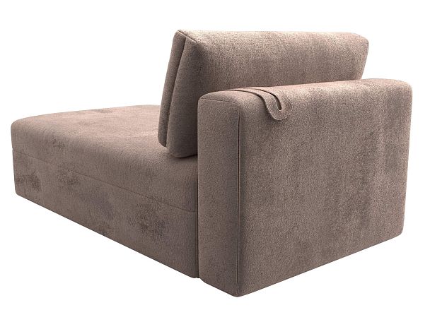 Модуль канапе Лига-060 НПБ Велюр бежевый - Вид 5