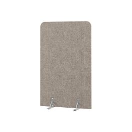 Перегородка акустическая прямая Everprof EVO Acoustic на опорах 1000х28х1600 Ткань Kiton 04 - Фото предпросмотра