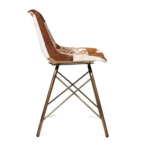 Стул Secret de Maison Имес Родео/Eames Rodeo (мод. M-13098), металл/шкура буйвола, античная медь - Вид 3