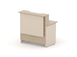 RAC122-10x8 ACCORD Стойка прямая высокая 1000х800х1085 Сосна Аланд/Кашемир - Фото предпросмотра