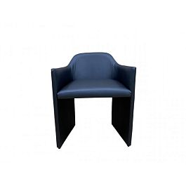 (smal-k-bl) Кресло СМАРТ размер: 60 х 58 см, искусственная кожа, цвет черный Ecotex 3001 - Фото предпросмотра