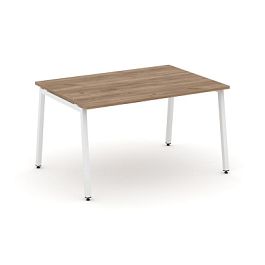 Стайл Проджект Стол переговорный SN-4A.SPRG-003.3 Дуб Табак/Металл Белый 1380*980*750 - Фото предпросмотра
