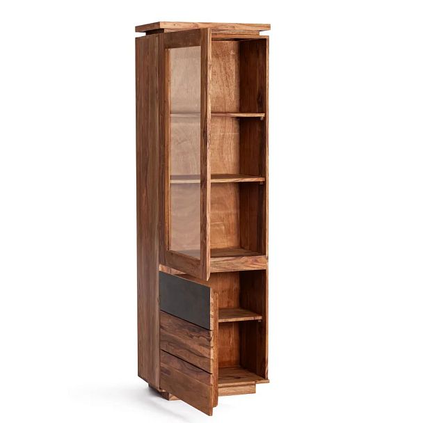 Витрина Secret de Maison Росвуд/Rosewood (мод. GK9801-192), палисандр/стекло, Natural tinted (натуральный тонированный) - Вид 2