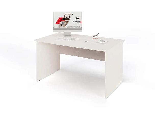 UNITY PС8-14 ДУБ МОЛОЧНЫЙ Офисный стол прямоугольный Прямой 1400х800х750 - Вид 2