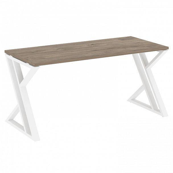 Стол рабочий "Loft" VR.L-SRZ-4.7 тиквуд темный/белый - Вид 1