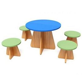 Игровой кукольный набор мебели - Фото предпросмотра