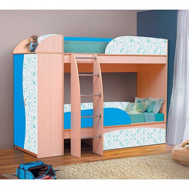 Кровать "Омега 4а" МДФ - Вид 2