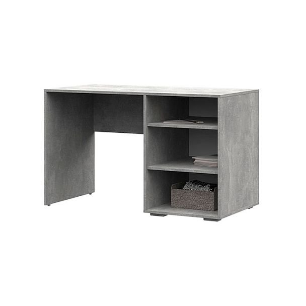 Денвер СТ-01 Стол Письменный (1200 х735х604) ателье светлый/белый - Вид 2