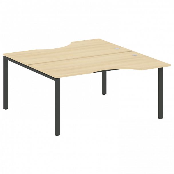 Рабочая станция "Metal System" БП.РАС-СА-2.1 акация/антрацит - Вид 1