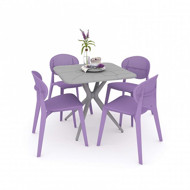 Столешница Sheffilton SHT-TT30 83/83 серый - Вид 6