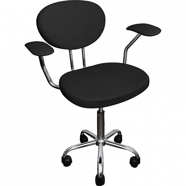 Кресло М106-04 white с подлокотниками - Вид 3