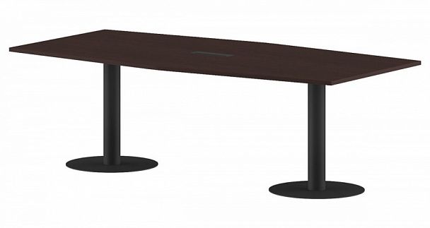 Стол "Imago" ПРГ-4 венге/антрацит - Вид 1