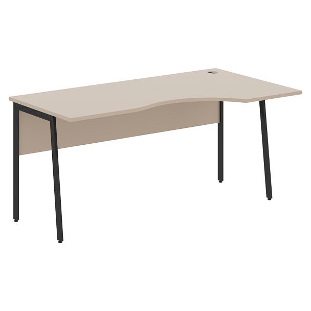 Стол прямой СА-1P(R) Мокачино/Антрацит 1600х900х755 IMAGO PLUS - Вид 1