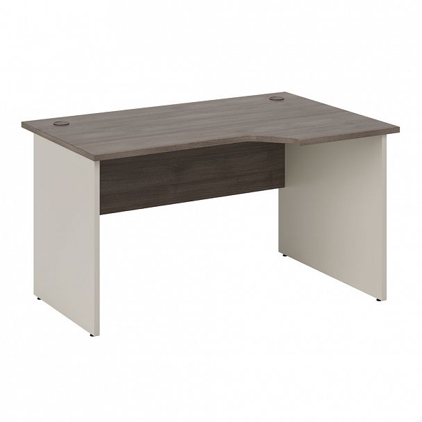 Стол эргономичный правый New Line 135x90x75 дуб шамони темный - Вид 1
