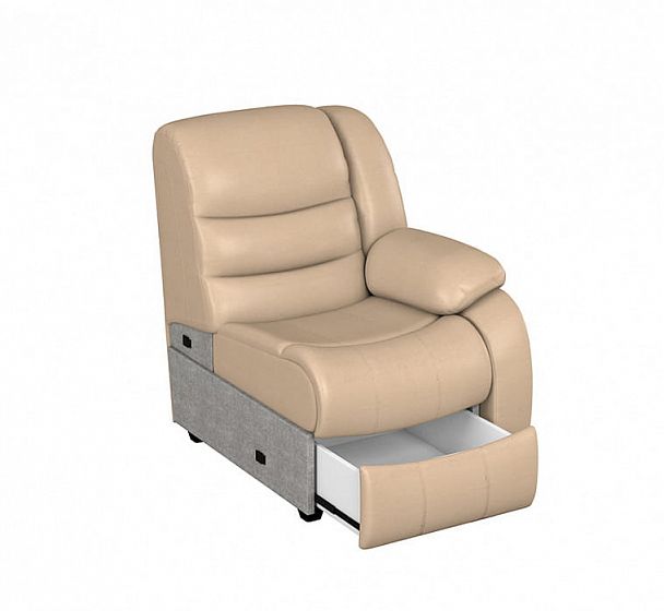 Кресло "Ридберг" с подлокотником правым с ящиком - Вид 2