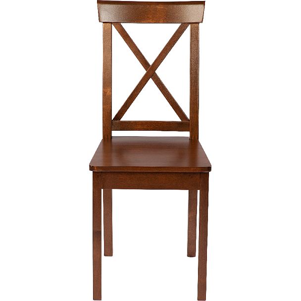 Комплект деревянных стульев с жестким сиденьем Бергольф Темный орех, 4 шт. - Вид 2