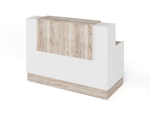 RTD083-160-MA ТАНДЕМ / TANDEM Стойка ресепшн 1-160 1600х700х1200 Дуб Маувелла - Вид 1