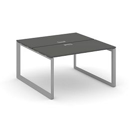 Style Project Next Рабочая станция двухсторонняя SN-59O.DRS-003 Антрацит/Металл Серый/Серебро Заглушка 1380*1232*750 - Фото предпросмотра