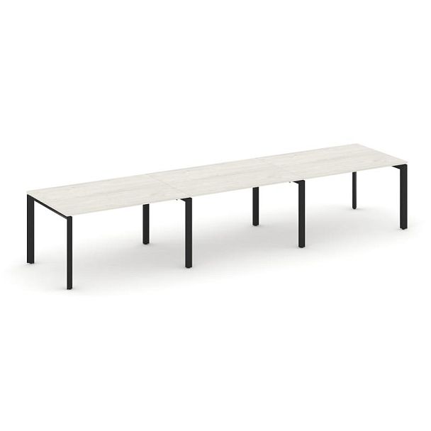Style Project Next Стол переговорный SN-59P.SPRG-021.3 Дуб Наварра/Металл Черный 2940*980*750 - Вид 1