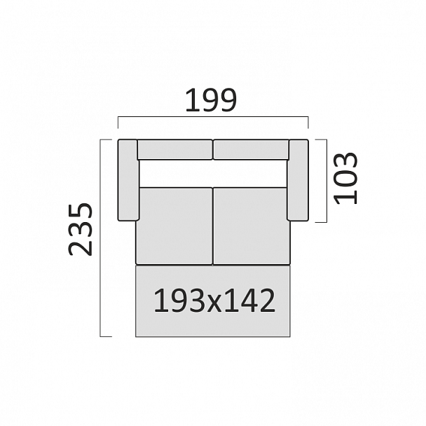 Диван "Дублин 3Р" - Вид 8