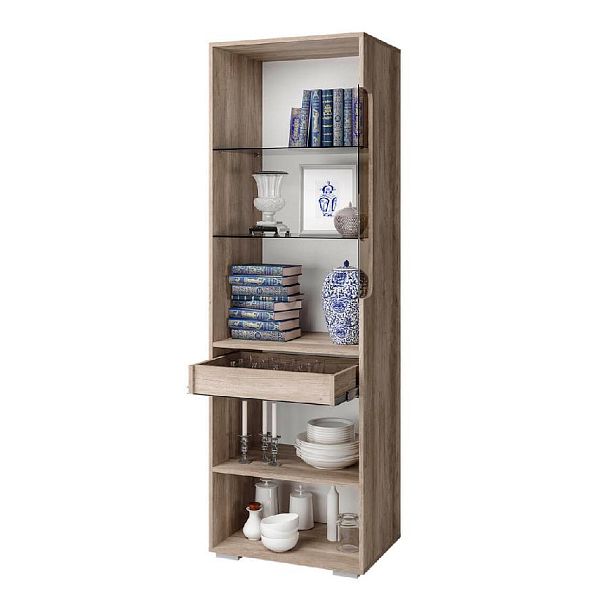 Спальня "Наоми" ШК-23 дуб каньон/графит - Вид 2