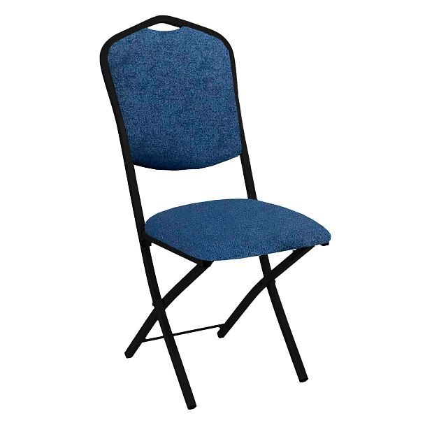 Стул Хит 20мм складной, рогожка Levis 78, каркас черный - Вид 2