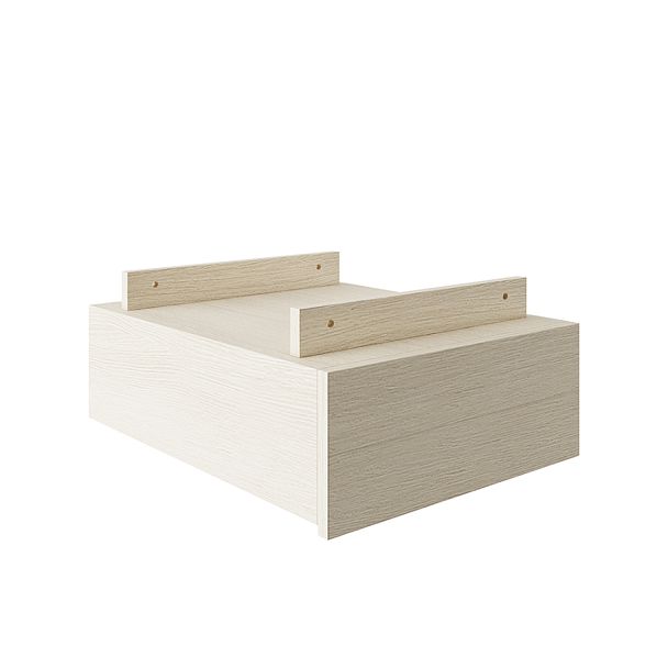 Тумба подвесная 1 ящик Trend Metal 39,9x50,6x16,2 дуб феррара - Вид 1