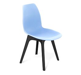 Стул Sheffilton SHT-ST29/S195 голубой pan278/черный - Фото предпросмотра