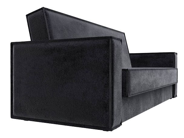 Диван-книжка Куба Велюр серый - Вид 3