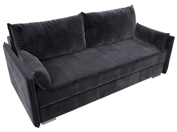 Диван прямой Сайгон Велюр серый - Вид 5