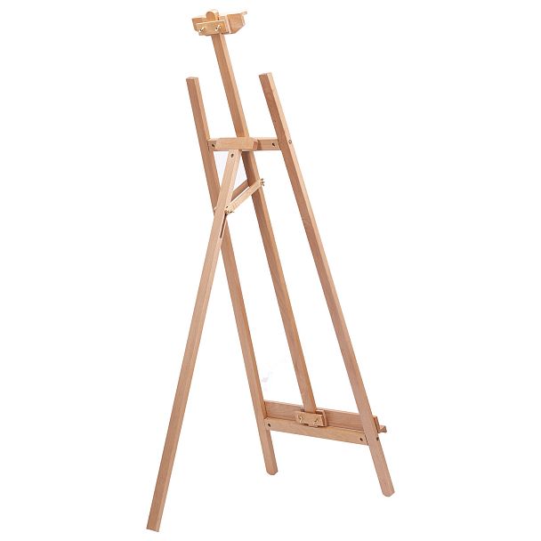 Мольберт напольный из бука, 158х50х87 см, высота холста до 121 см, лакированный, BRAUBERG ART CLASSIC, 192259 - Вид 7