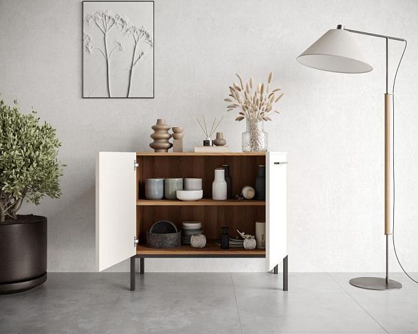 Комод с двумя дверками Nicole арт NEM02 - Вид 2