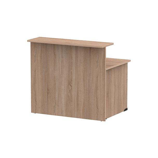 Стойка ресепшн прямая СР-120/80 дуб сонома - Вид 1