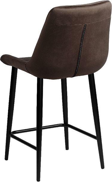 Комплект полубарных стульев Эйден, Confetti coffee/черный, 2 шт. - Вид 5